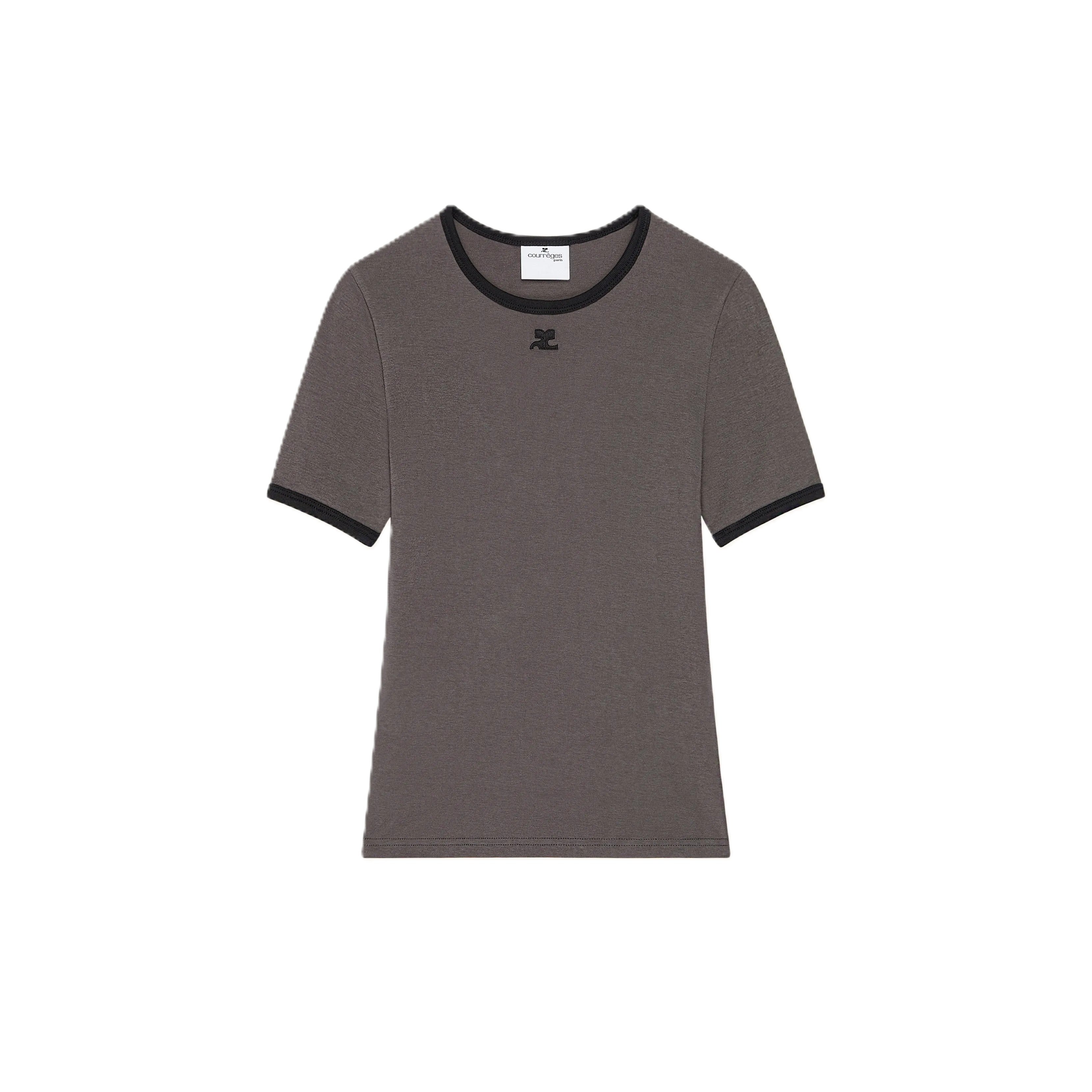 【Courreges】 / シグニチャーコントラスト 送料無料】Courrèges [クレージュ] / SIGNATURE CONTRAST T
