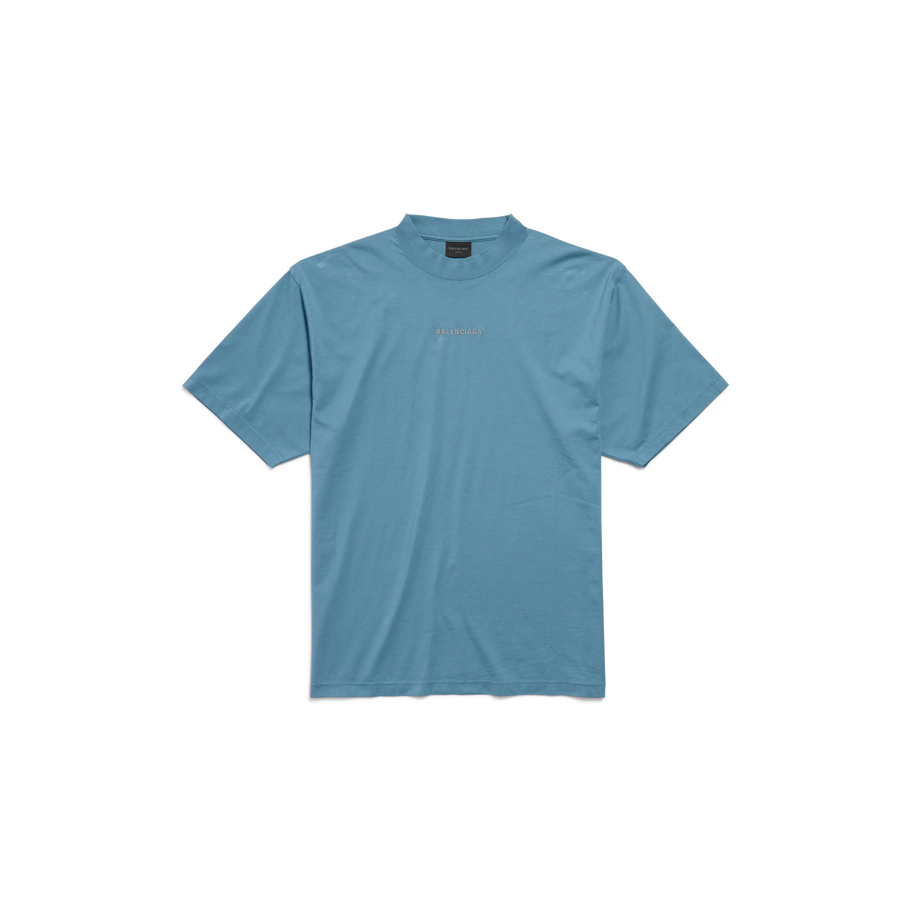 バレンシアガ Medium Fit T-Shirt ライトブルー｜Tシャツ｜公式通販