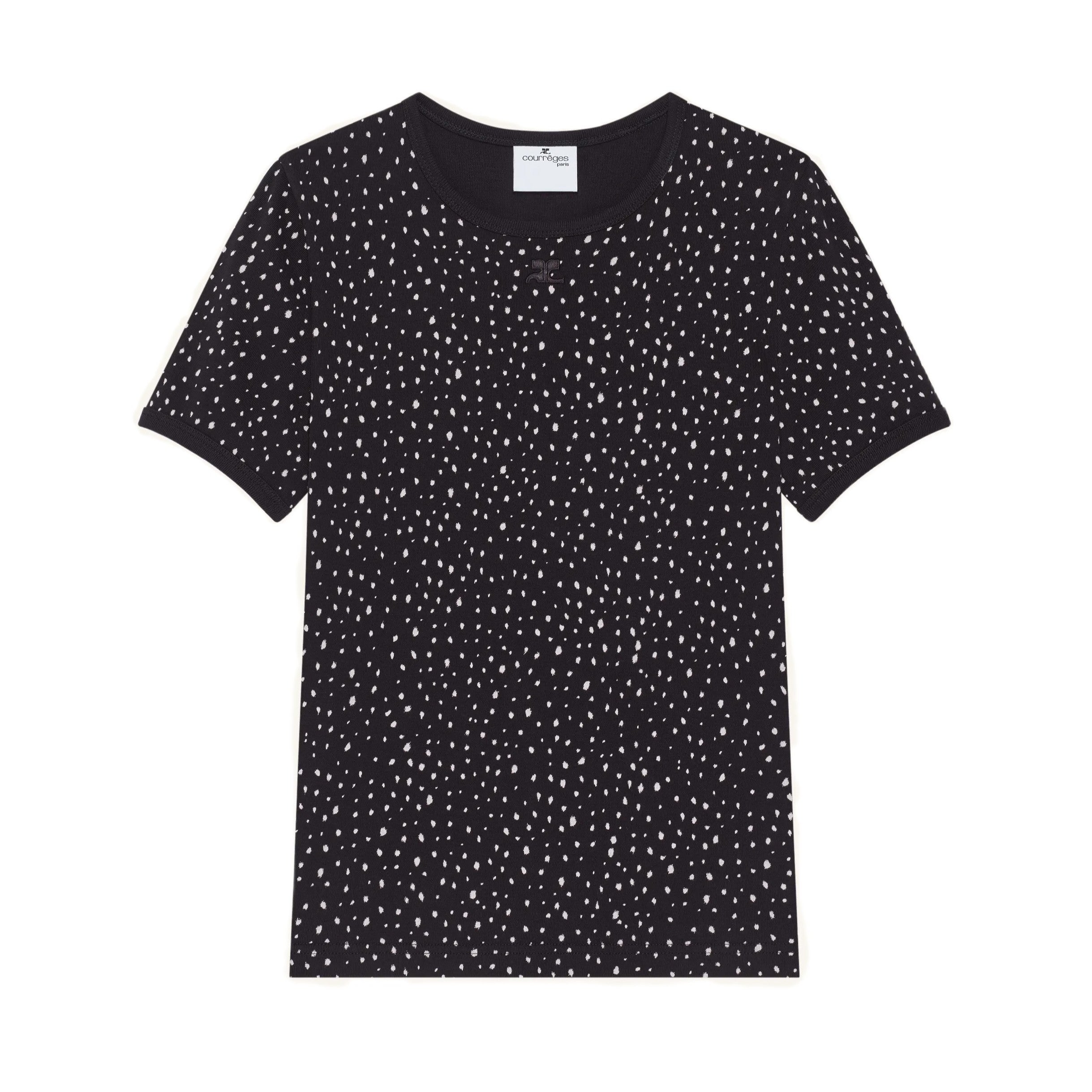 Tシャツ・カットソー COURREGES MEDUSA PRINTED CONTRAST T-SHIRT MEDUSA PRINTED CONTRAST T-SHIRT - courrèges