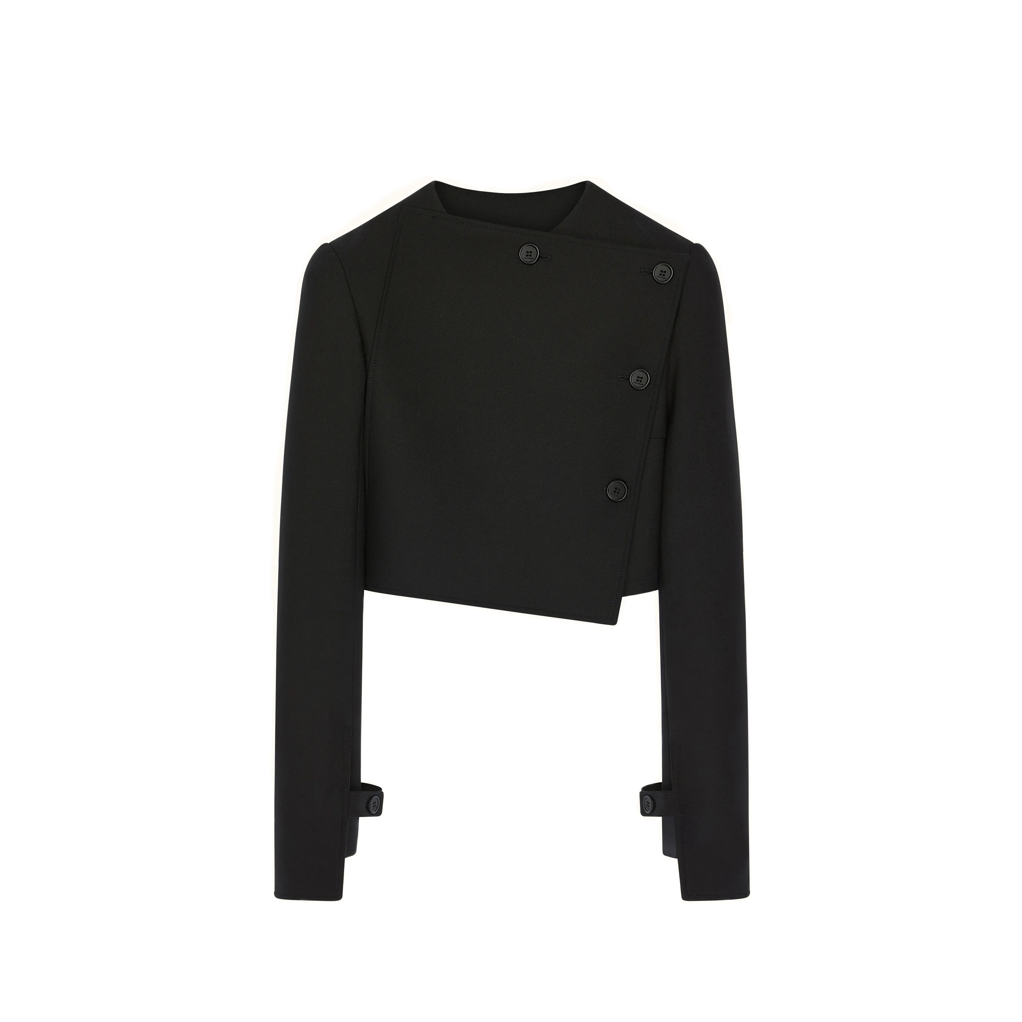 Courreges◇ボトム/M/ポリエステル/BLK/VESJPA164JS0142 Bombers Women