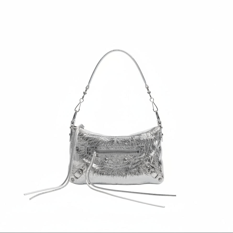 BALENCIAGA LE CITY MOTO MINI ｜バッグ｜シルバー | 公式通販 – BOLS