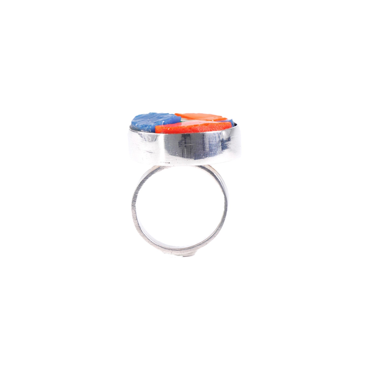 NILAJA [ニラジャ] / round glass ring [ラウンドグラスリング] (mluti1)