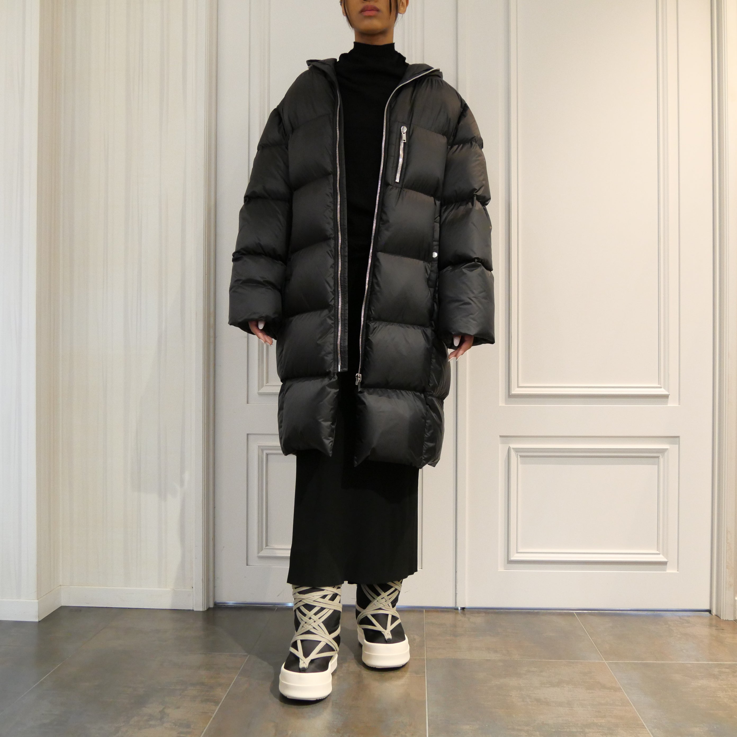 RICK OWENS × MONCLER〔リックオウエンス×モンクレール〕/GIMP PADDED COAT (ギンプパデッドコート)