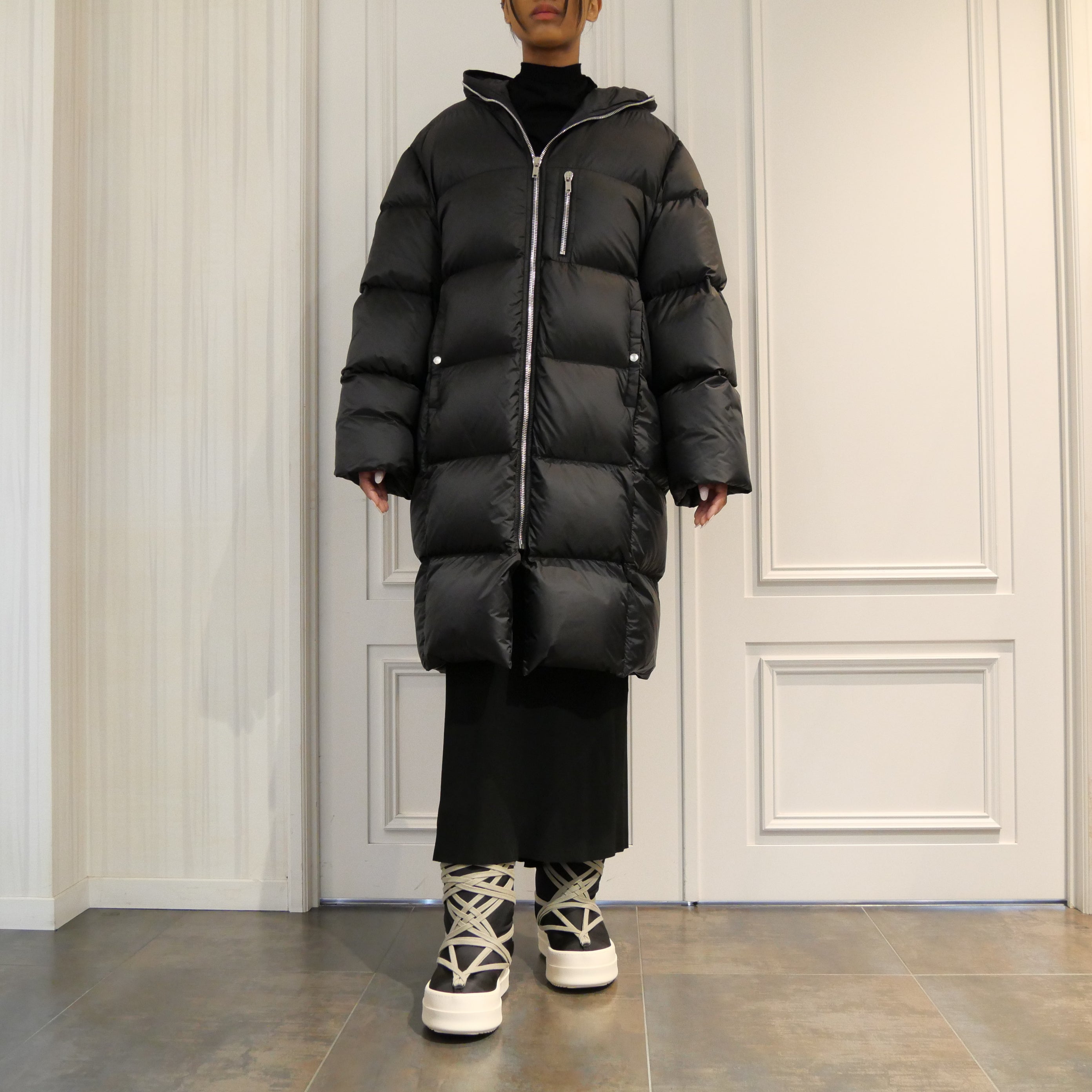 RICK OWENS × MONCLER〔リックオウエンス×モンクレール〕/GIMP PADDED COAT (ギンプパデッドコート)