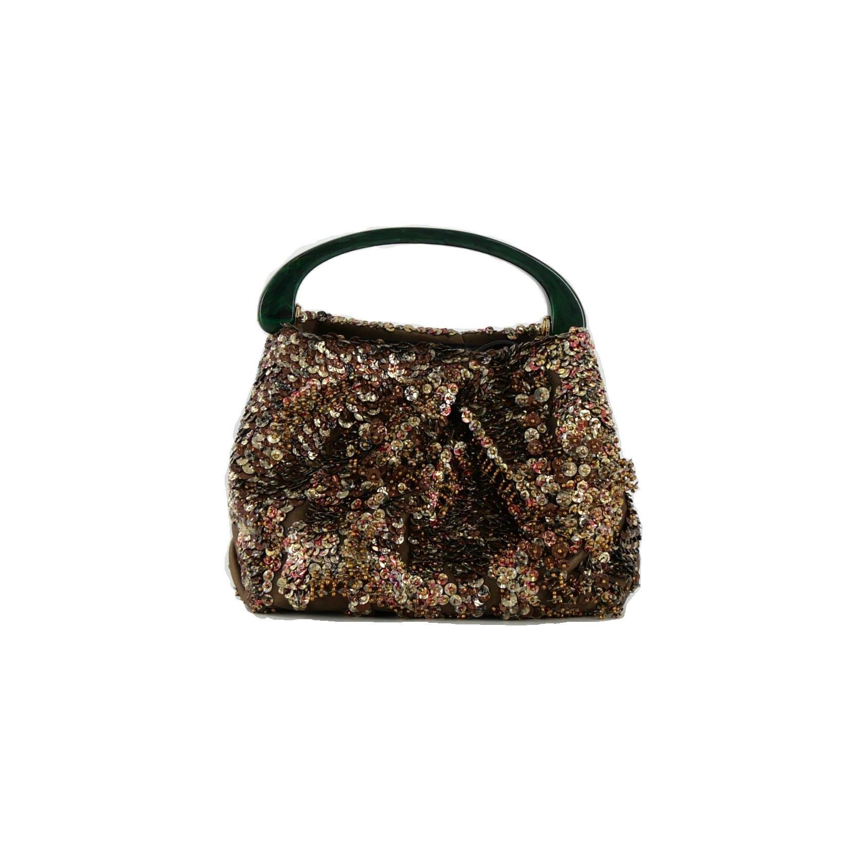 Dries Van Noten◆スパンコール装飾 サテンバッグ 送料無料】Dries Van Noten [ドリス ヴァン ノッテン] / Sequins
