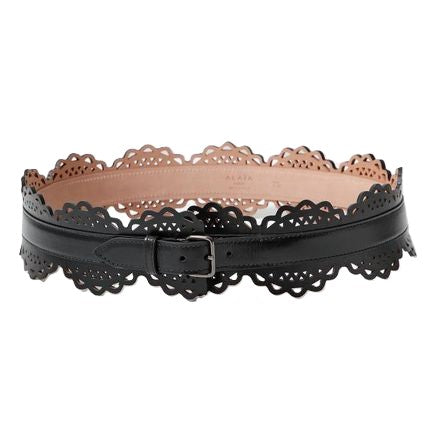 【Alaia】 アライア Vienneウェーブ ビスチェベルト 送料無料】ALAÏA [アライア] / VIENNE WAVE BUSTIER BELT 70cm