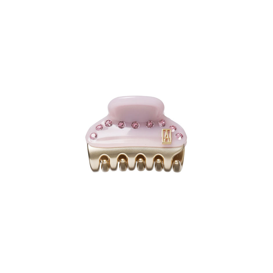 新品 フランス購入 アレクサンドル ドゥ パリ ヘアクリップミニ ベビーピンク 送料無料】ALEXANDRE DE PARIS [アレクサンドル ドゥ パリ