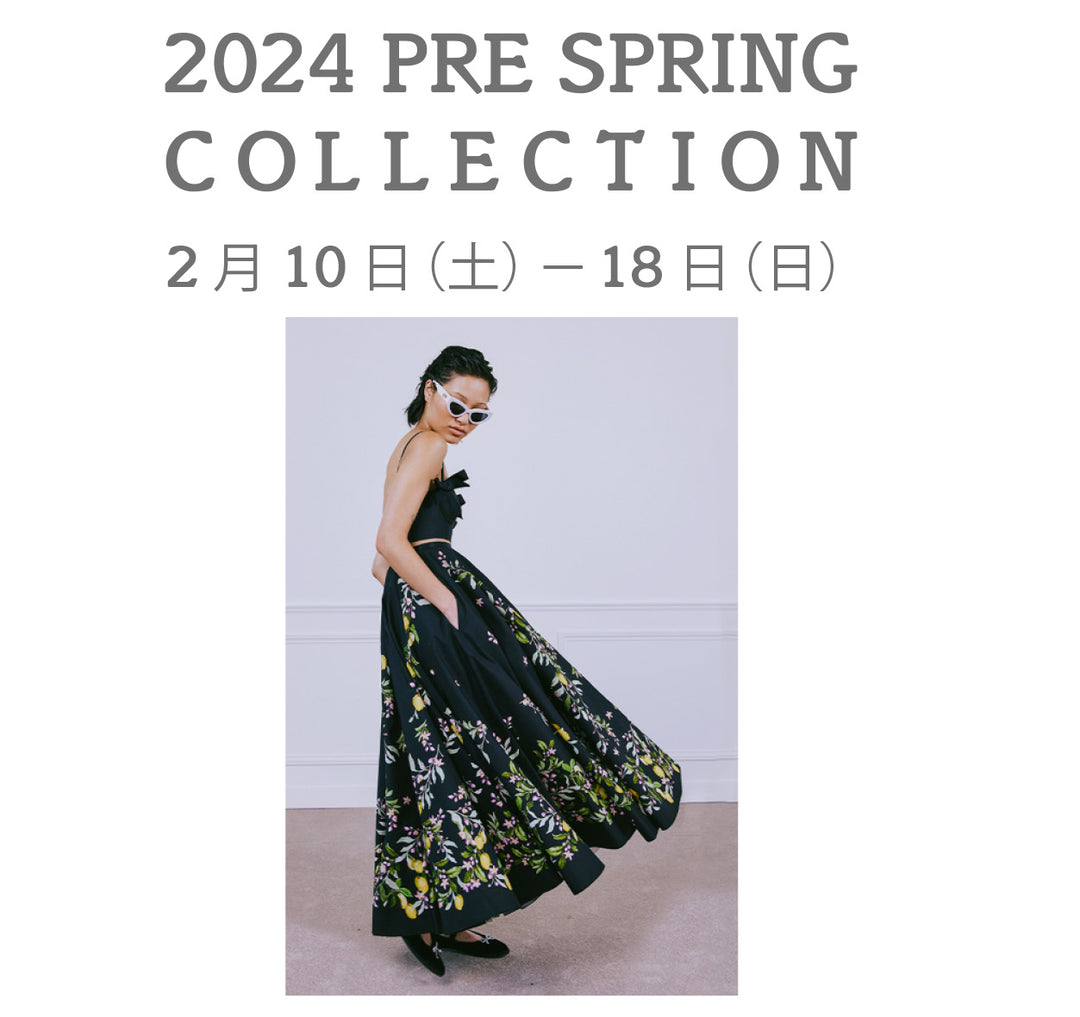 Spring Collection 2024 2024 PRE SPRING COLLECTION – BOLS・1987