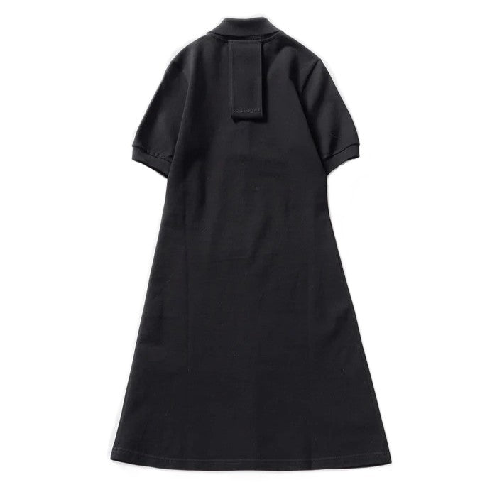 Courrèges [クレージュ] / POLO PIQUE DRESS (BLACK）〔ポロピケドレス〕