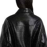 Courrèges [クレージュ] /  OVERSIZED VINYL JACKET (BLACK)〔オーバーサイズビニールジャケット〕