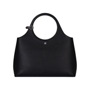 Courrèges [クレージュ] / LARGE HOLY DAY GRAINED LEATHER BAG (BLACK）〔ラージ ホーリー デイ グラインドレザーバッグ〕