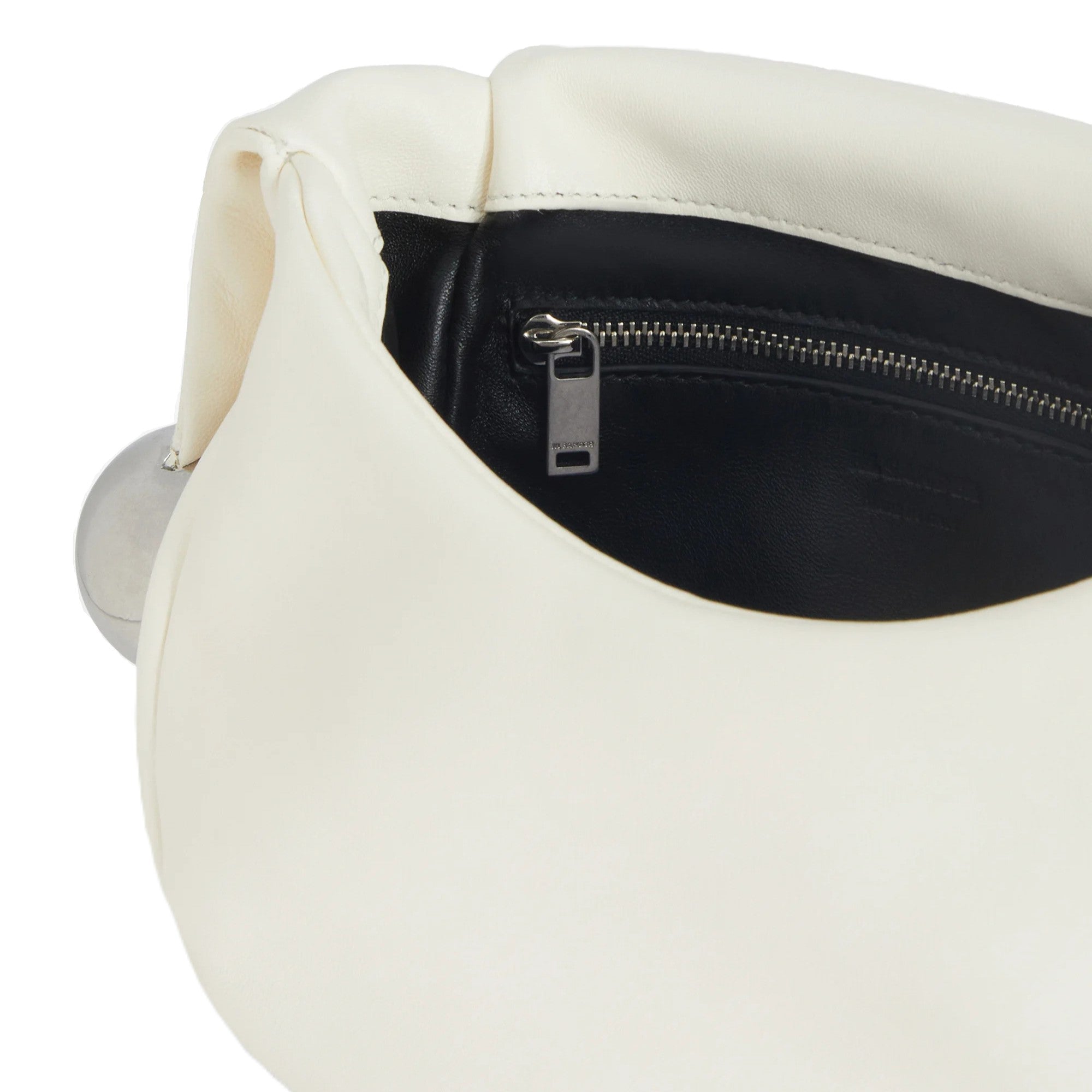 JIL SANDER[ジルサンダー] /  SPHERE CLUTCH POUCH BAG（WHITE）[スフィア クラッチ ポーチ バッグ]