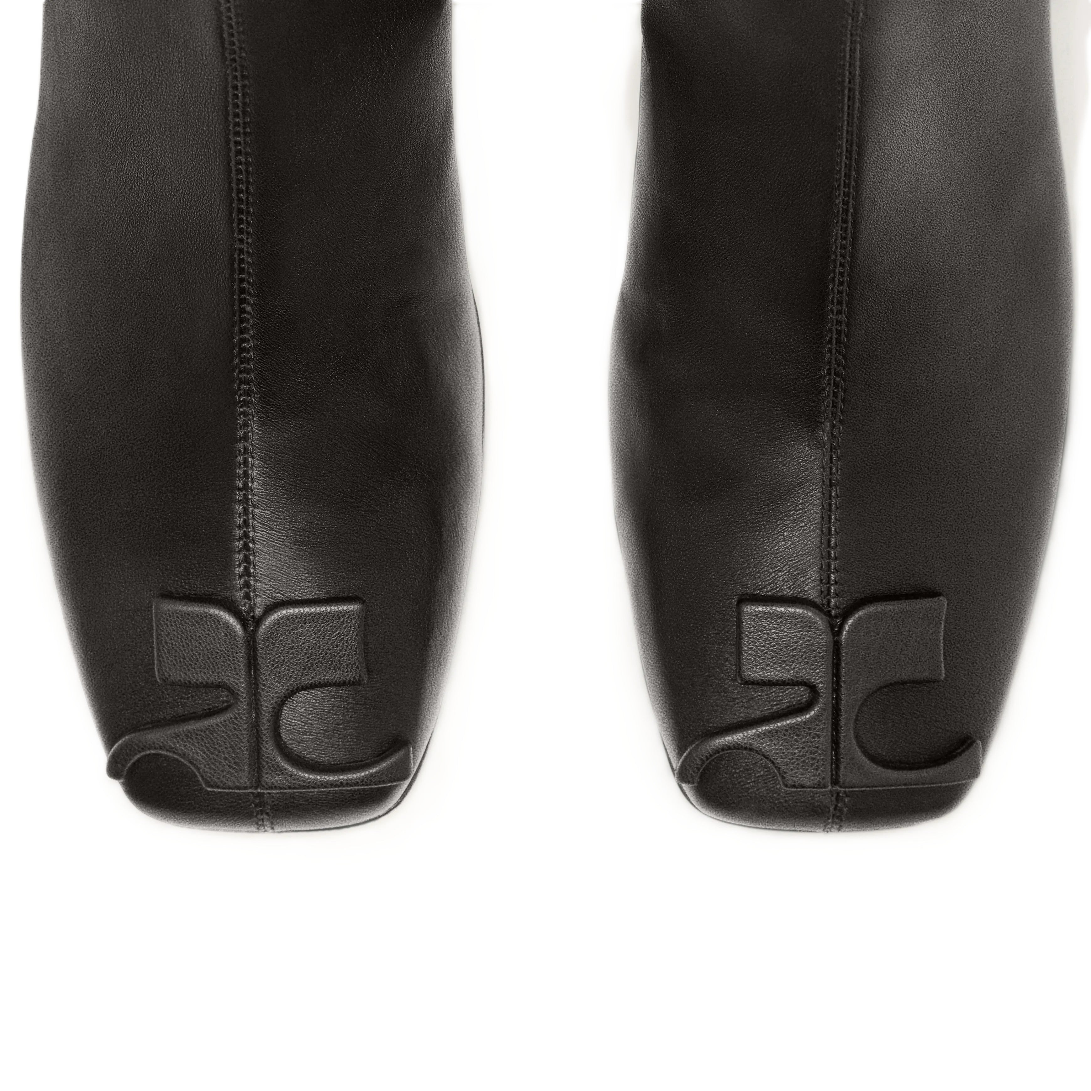 Courrèges [クレージュ] /  REEDITION ANKLE BOOTS (BLACK)〔リエディションアンクルブーツ〕