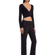 Courrèges [クレージュ] / SOLAR CARDIGAN (BLACK)〔ソーラーカーディガン〕