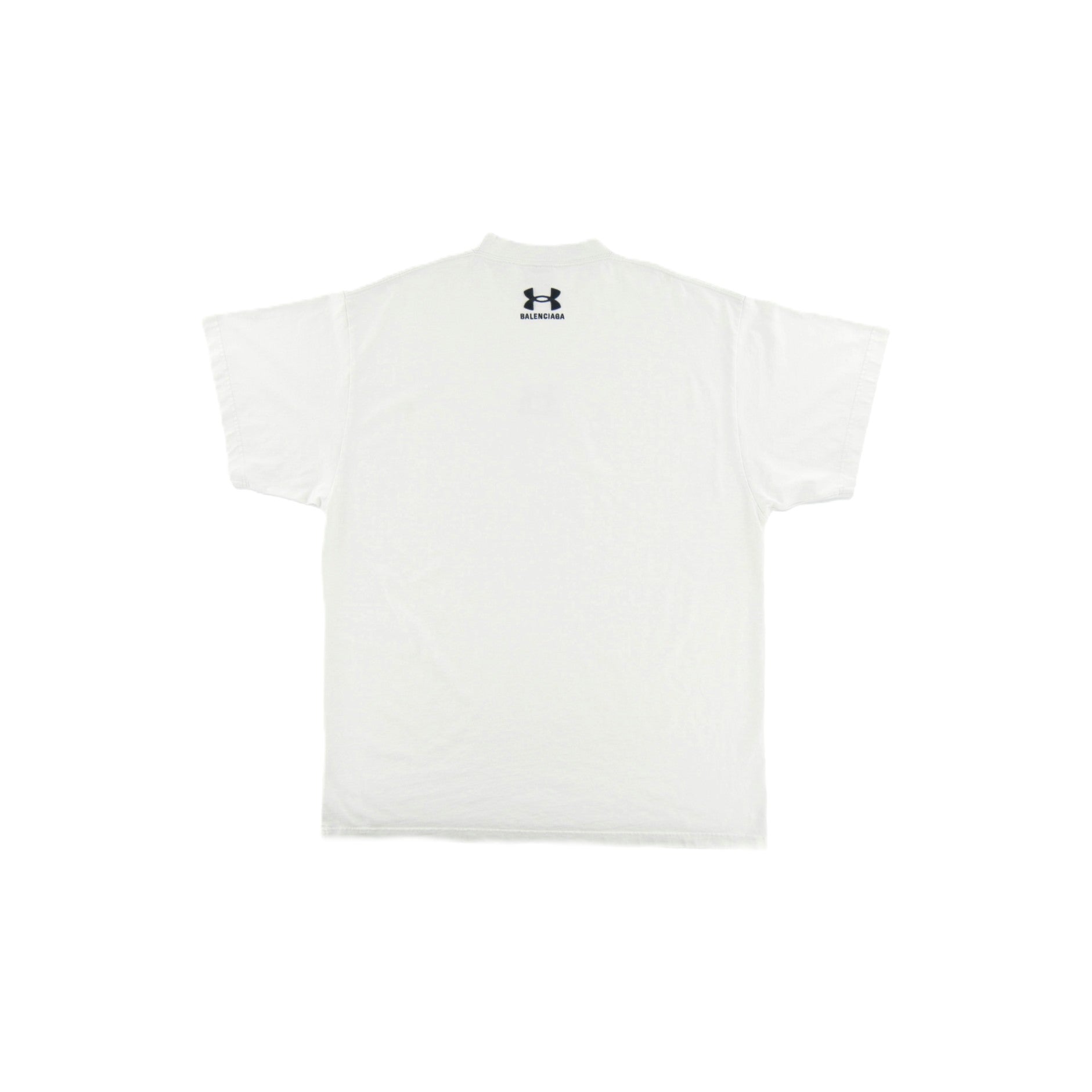 BALENCIAGA〔バレンシアガ〕/ UNDER ARMOUR OVERSIZED T-SHIRT (WHITE)〔アンダーアーマーオーバーサイズティーシャツ〕