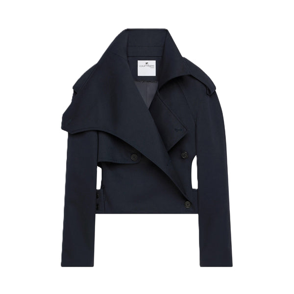 正規品・送料無料】Courrèges / SHORT OBLIQUE TRENCH COAT | BOLS