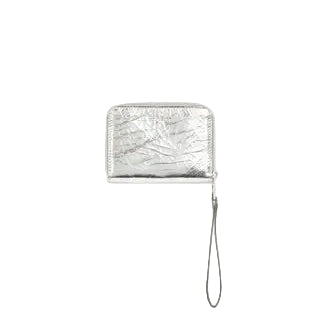 Courrèges [クレージュ] / SILVER ZIPPED COMPACT WALLET (SILVER) 〔ジップコンパクトウォレット〕