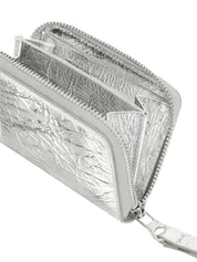 Courrèges [クレージュ] / SILVER ZIPPED COMPACT WALLET (SILVER) 〔ジップコンパクトウォレット〕