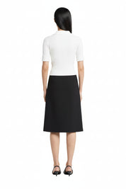 Courrèges [クレージュ] / RIBBED POLO TOP (HERITAGE WHITE) [リブ ポロトップス]