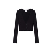 Courrèges [クレージュ] / SOLAR CARDIGAN (BLACK)〔ソーラーカーディガン〕