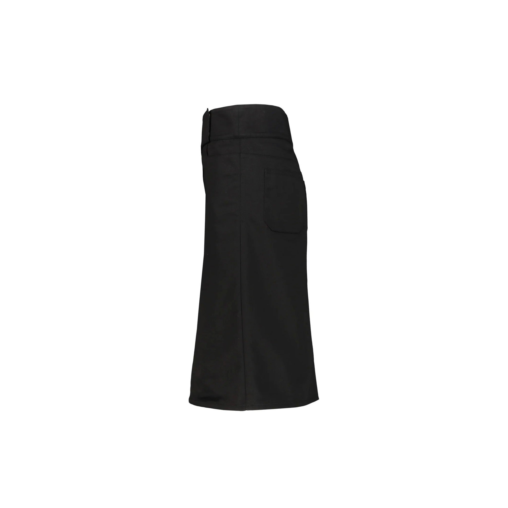 Courrèges [クレージュ] /A-LINE MIDI SKIRT (BLACK) [Aライン ミディスカート]