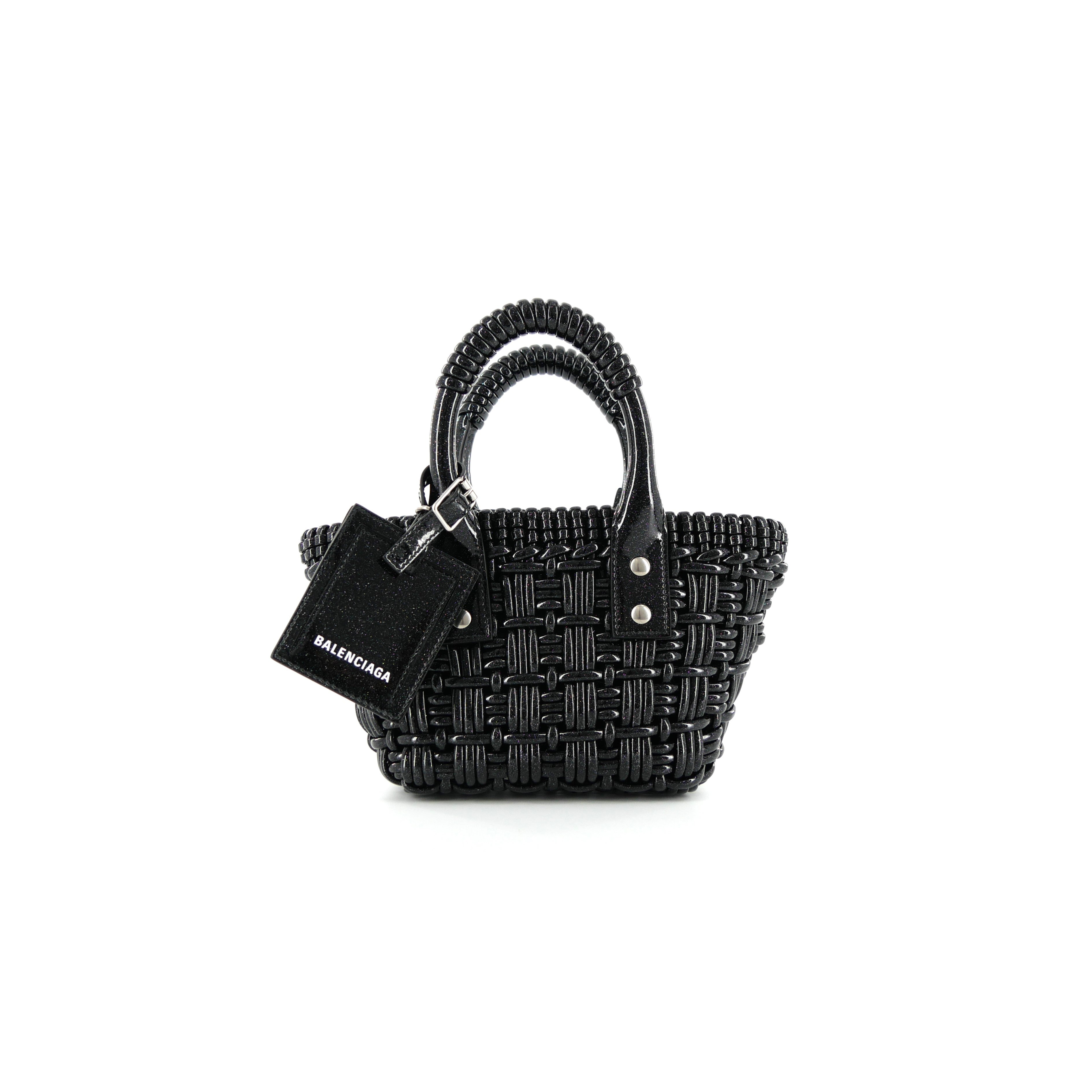 送料無料】BALENCIAGA[バレンシアガ] / BISTRO BASKET XXS Bag (Black