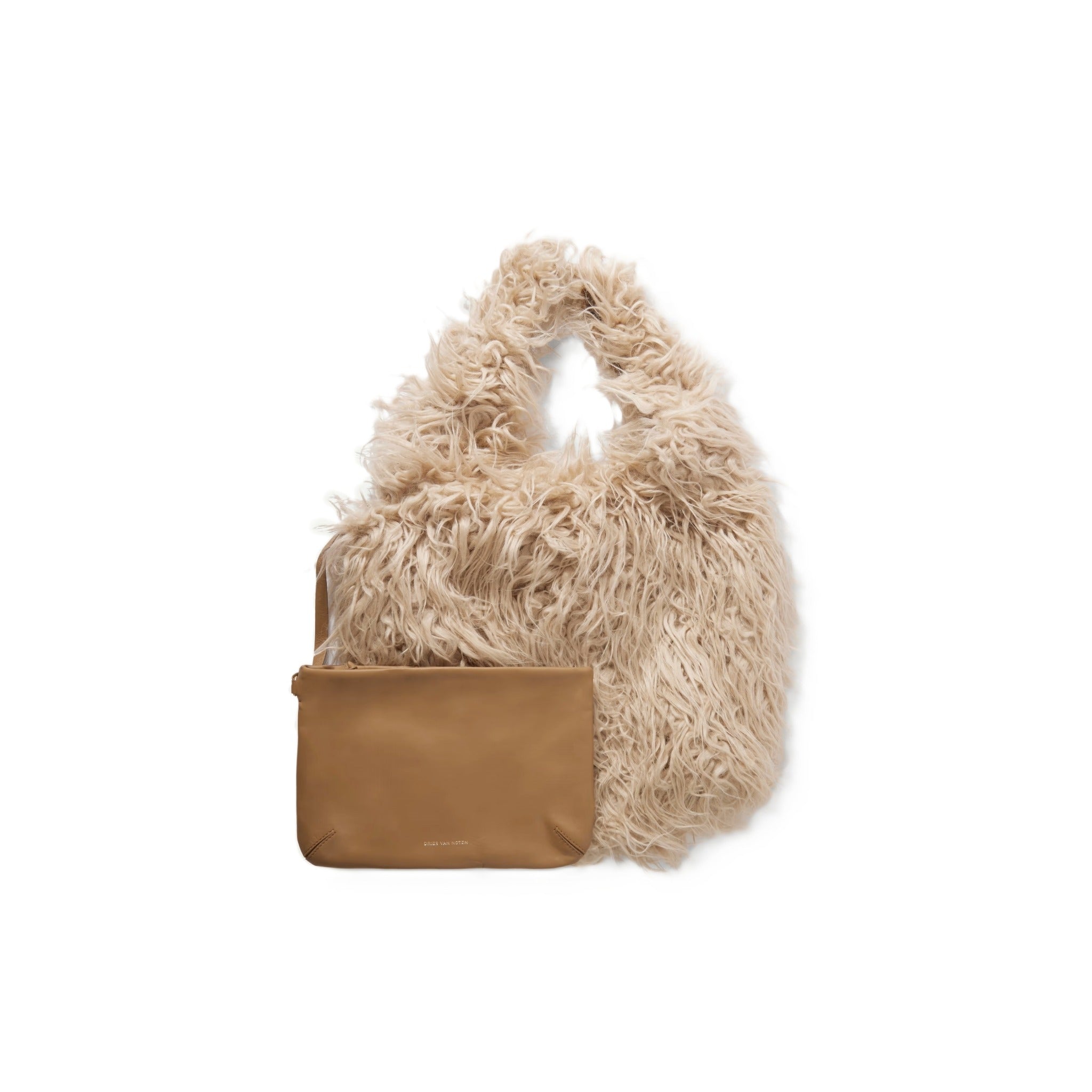 Dries Van Noten [ドリス ヴァン ノッテン] / MARCHE FUR BAG（LATTE） [マルシェバッグ]