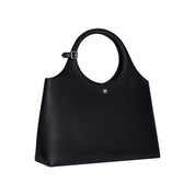 Courrèges [クレージュ] / LARGE HOLY DAY GRAINED LEATHER BAG (BLACK）〔ラージ ホーリー デイ グラインドレザーバッグ〕