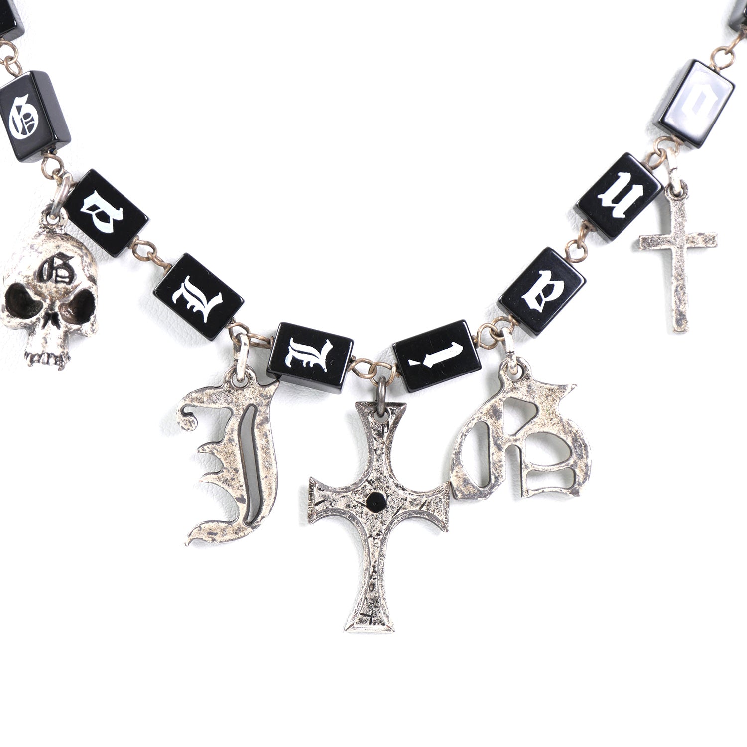 ジョンガリアーノ　ブレスレット 90's galliano ジップブルゾン 白ライン入りのゴムリブがポイントの