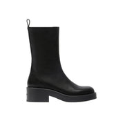 Courrèges [クレージュ] /  RIDER LEATHER BOOTS (BLACK)〔ライダーレザーブーツ〕