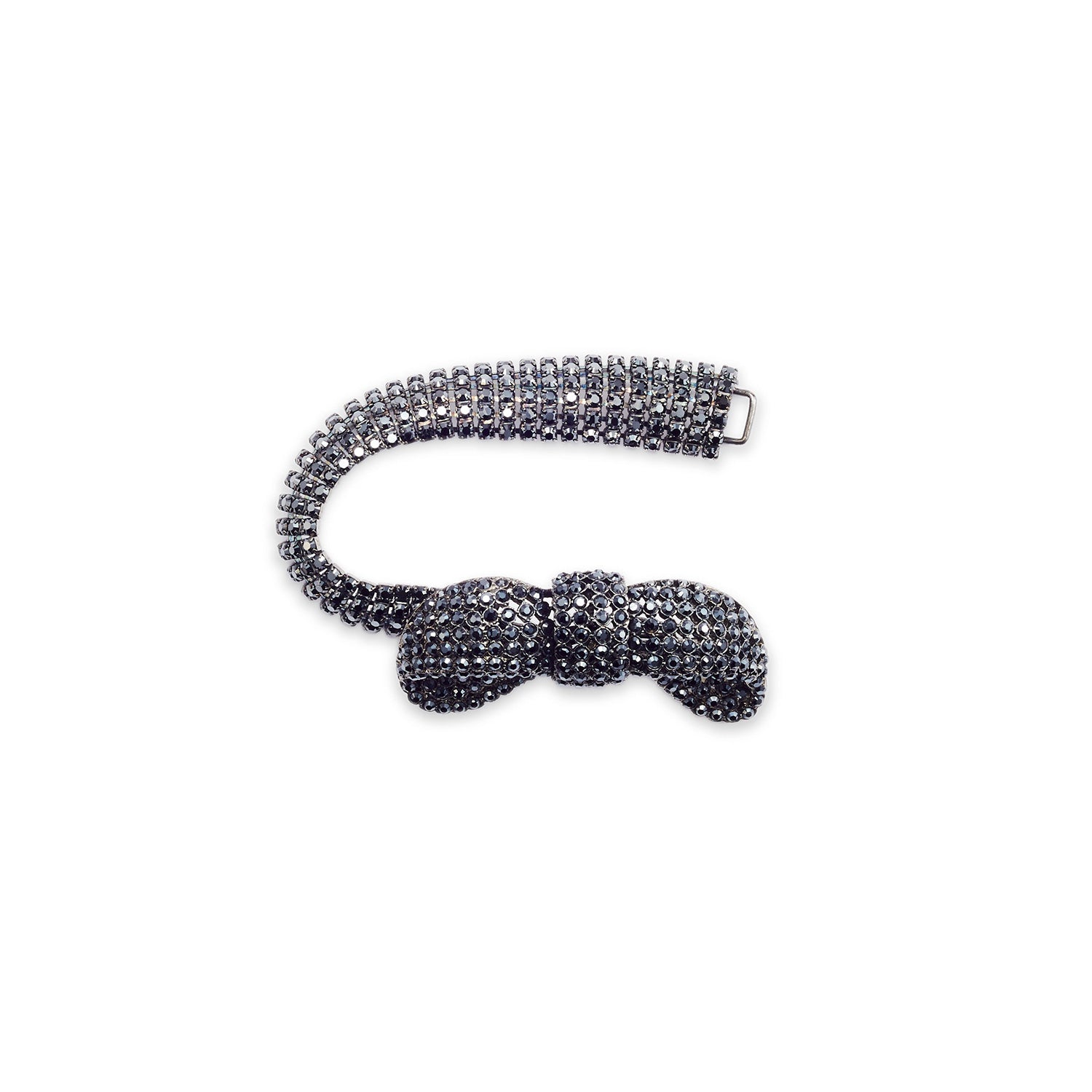バレンシアガ Crystal Ribbon Bracelet ブラック｜ブレスレット｜公式 