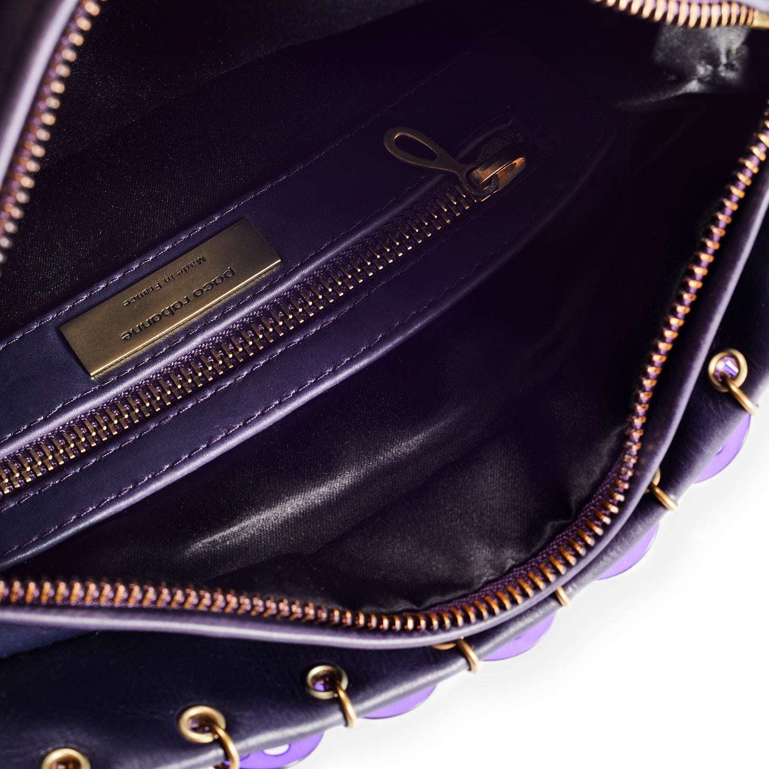Paco Rabanne [パコ ラバンヌ] / '' chainmail '' violet shoulder bag [チェーンメール バイオレットショルダーバッグ]