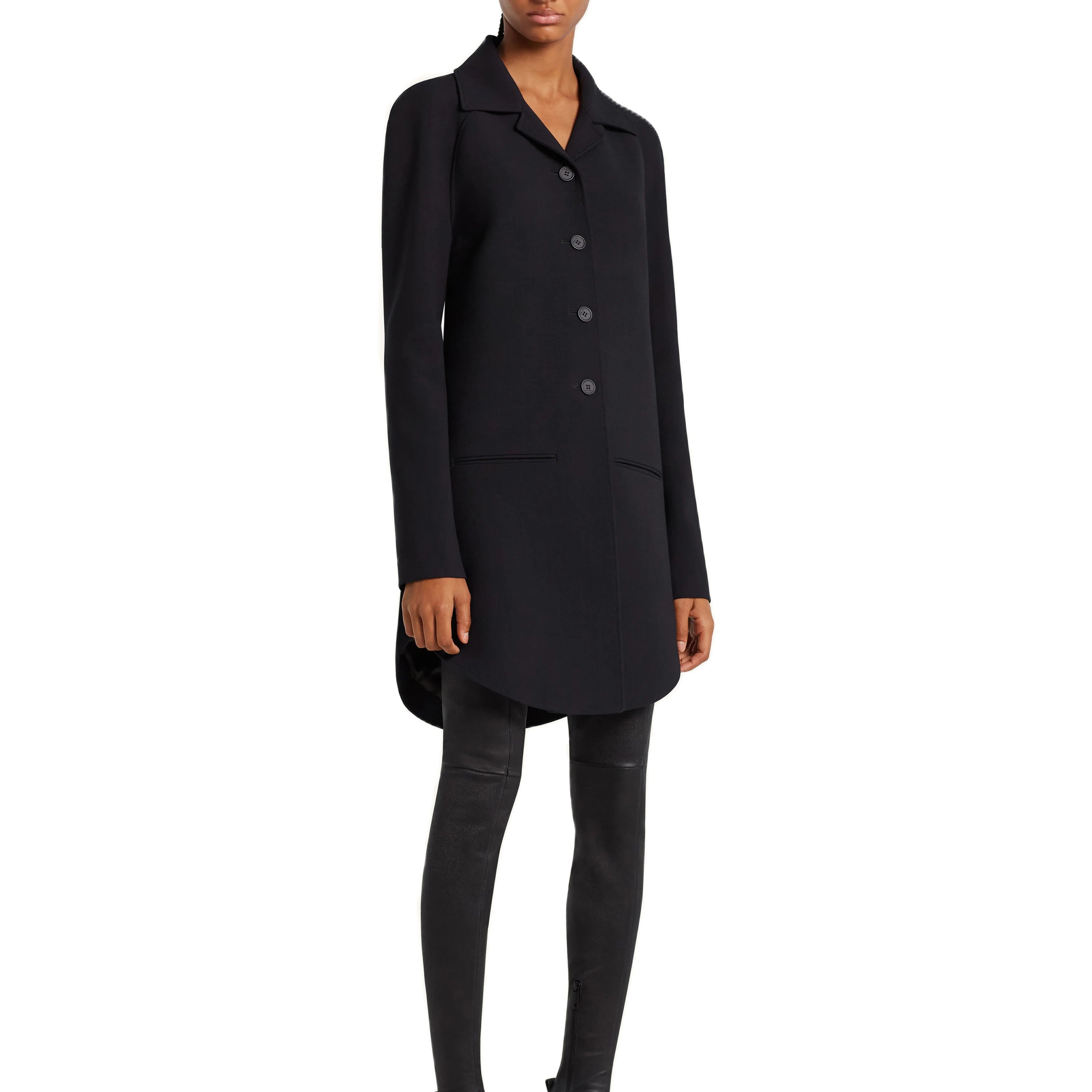 Courrèges [クレージュ] / CIRCLE HERITAGE COAT (BLACK)〔 サークルヘリテージコート 〕
