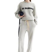 JIL SANDER [ジルサンダー] / LOGO SWEAT（GRIS PALE）[ロゴスウェット]