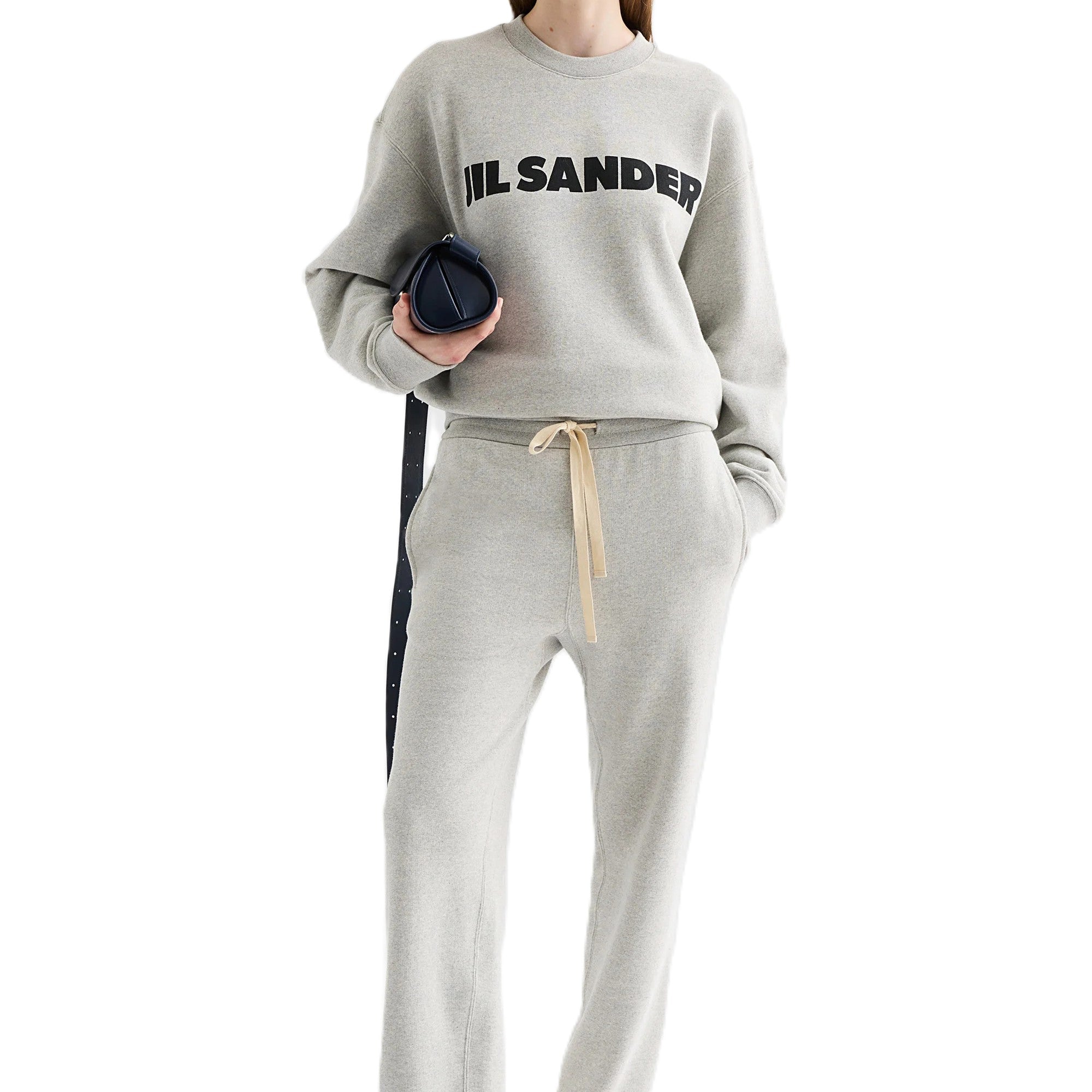 JIL SANDER [ジルサンダー] / LOGO SWEAT（GRIS PALE）[ロゴスウェット]