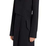 Courrèges [クレージュ] /  TWIST TRENCH COAT (NAVY)〔ツイストトレンチコート〕