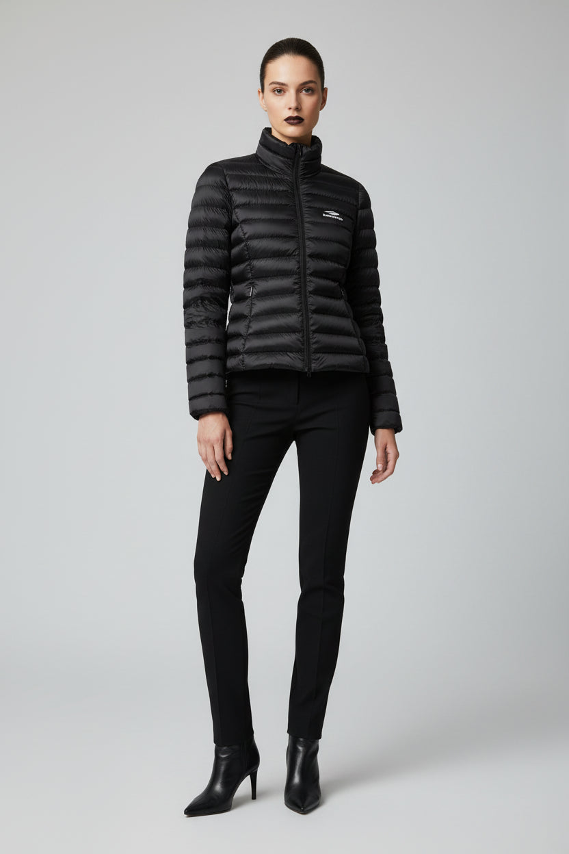 BALENCIAGA〔バレンシアガ〕/3B SPORTS ICON PUFFER JACKET (BLACK)［スリービーアイコンパッファージャケット］