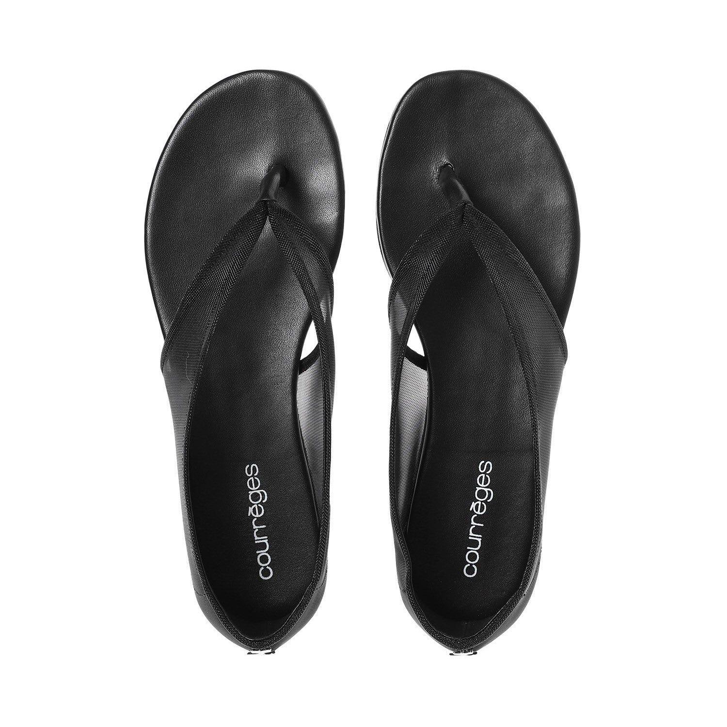 Courrèges [クレージュ] / MESH SANDALS (BLACK)〔メッシュサンダル〕