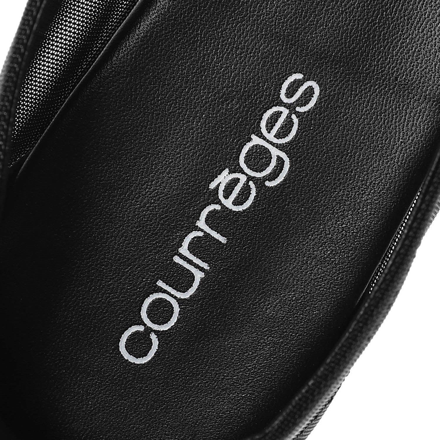 Courrèges [クレージュ] / MESH SANDALS (BLACK)〔メッシュサンダル〕