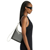 Courrèges [クレージュ] / SMALL MELT MESH TOTE BAG (BLACK/HERITAGE WHITE) 〔スモールメルトメッシュトートバッグ〕
