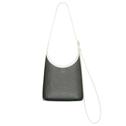 Courrèges [クレージュ] / SMALL MELT MESH TOTE BAG (BLACK/HERITAGE WHITE) 〔スモールメルトメッシュトートバッグ〕