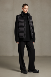 BALENCIAGA〔バレンシアガ〕/ 3B SPORTS ICON PADDED VEST（BLACK）(パデッドベスト)