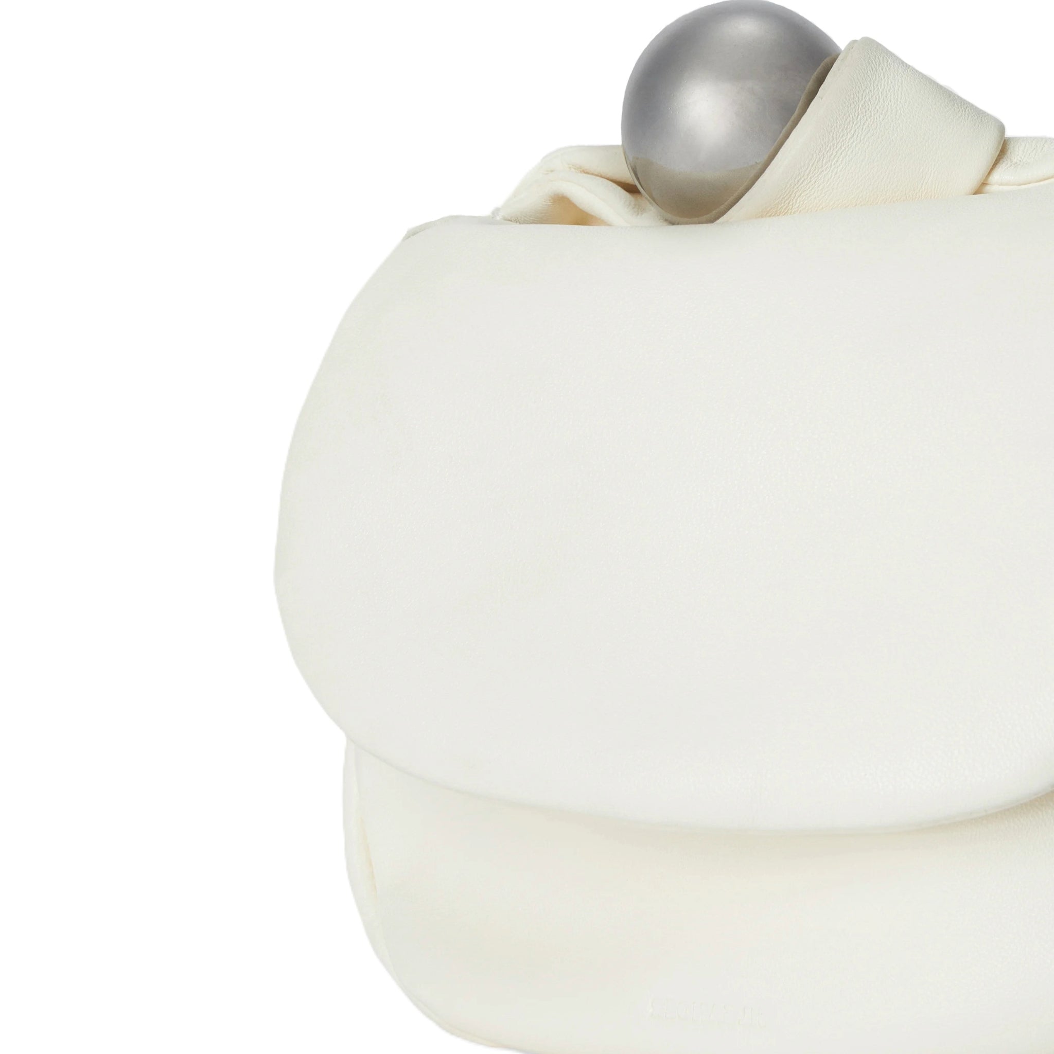JIL SANDER[ジルサンダー] /  SPHERE CLUTCH POUCH BAG（WHITE）[スフィア クラッチ ポーチ バッグ]
