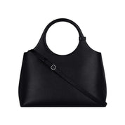 Courrèges [クレージュ] / LARGE HOLY DAY GRAINED LEATHER BAG (BLACK）〔ラージ ホーリー デイ グラインドレザーバッグ〕