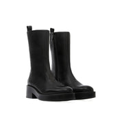 Courrèges [クレージュ] /  RIDER LEATHER BOOTS (BLACK)〔ライダーレザーブーツ〕
