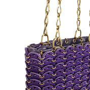 Paco Rabanne [パコ ラバンヌ] / '' chainmail '' suede shoulder bag [チェーンメール スエードショルダーバッグ]