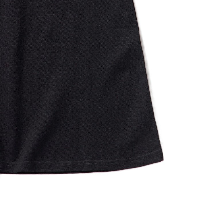 Courrèges [クレージュ] / POLO PIQUE DRESS (BLACK）〔ポロピケドレス〕