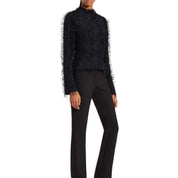 Courrèges [クレージュ] /  HERITAGE SHIVERING TOP (BLACK）〔ヘリテッジシべリングトップ〕