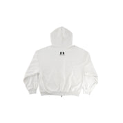 BALENCIAGA〔バレンシアガ〕/ BALENCIAGA x UNDER ARMOUR ZIP UP HOODIE (WHITE) [バレンシアガ×アンダーアーマージップアップフーディー]