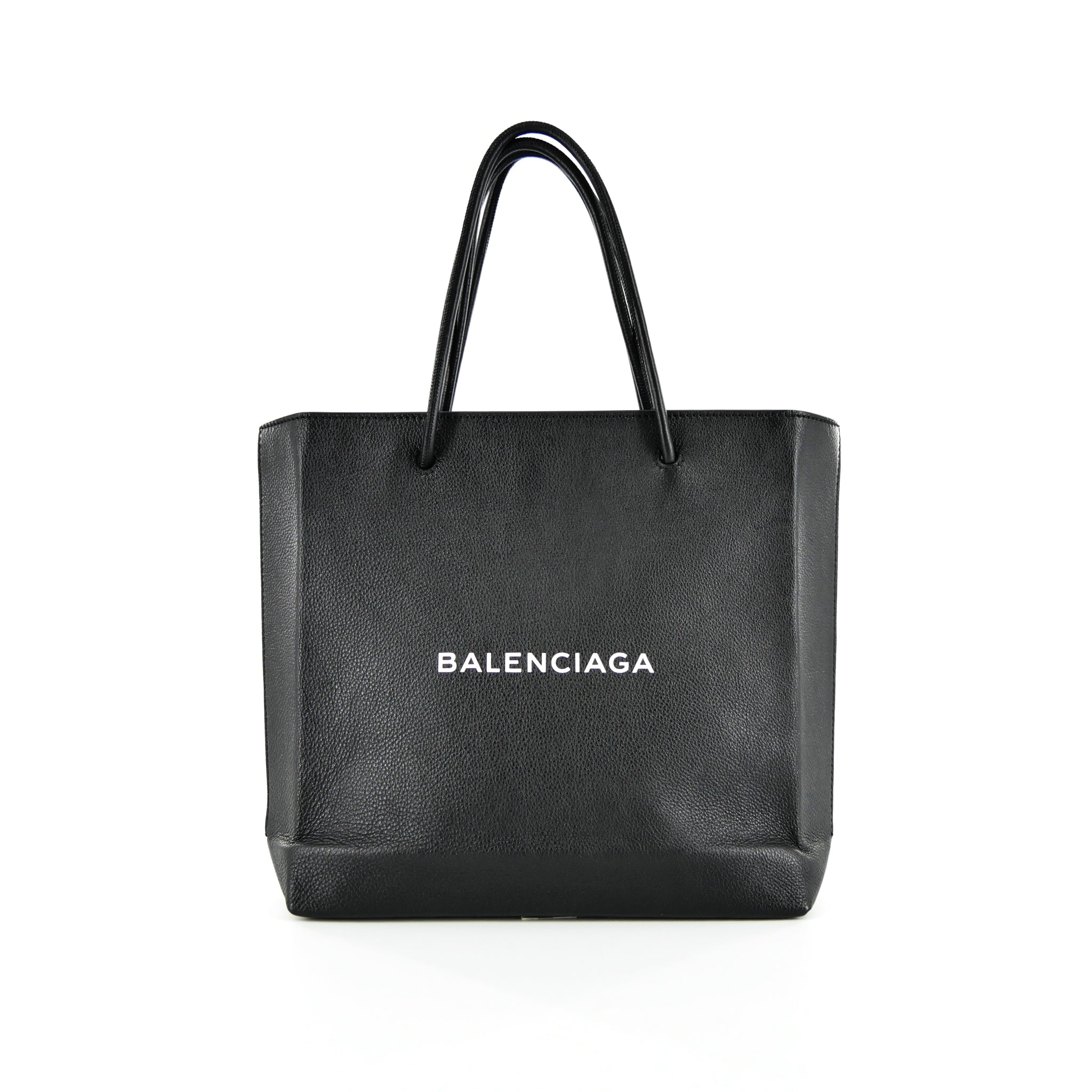 【極美品】BALENCIAGA バレンシアガ レザー トートバッグ ブラック目立った傷や汚れはございません